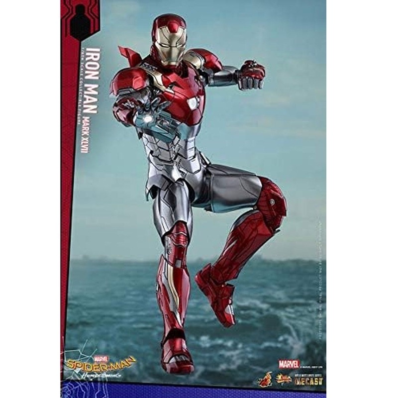 ムービー・マスターピース DIECAST アイアンマン・マーク47 1/6スケール完成品フィギュア(再販) 『スパイダーマン：ホームカミング』の商品画像