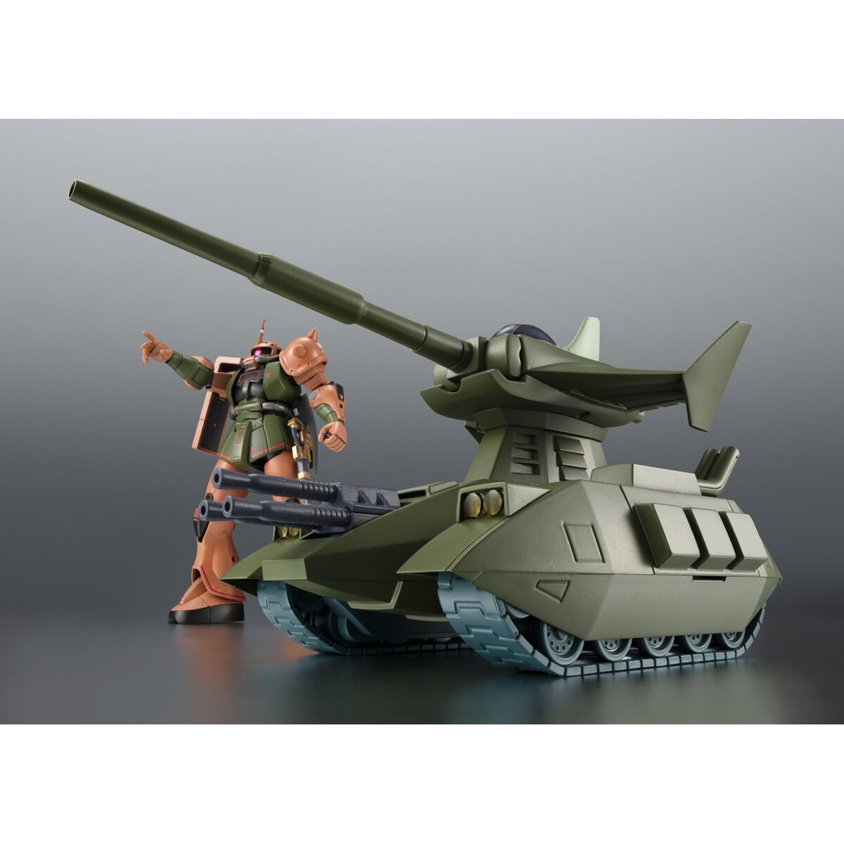 ROBOT魂 ＜SIDE MS＞ MS-06FS ガルマ専用ザクll＆マゼラ・アタック 地球降下作戦セット ver. A.N.I.M.E. 『機動戦士ガンダム』