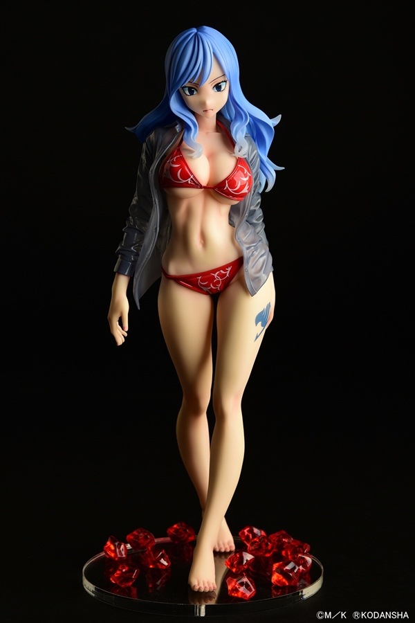 ジュビア・ロクサー/Gravure_Style『赤ビキニ!!』濡れ透けワイシャツSP FAIRY TAIL(フェアリーテイル) 1/6 完成品 フィギュア オルカトイズ FAIRY TAIL ジュビア・ロクサーGravure_Style「赤ビキニ