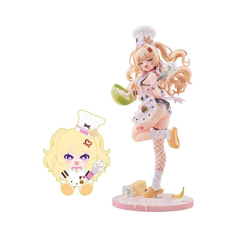 バッチ アニバーサリーイラストVer. ぬいぐるみセット 1/7 完成品フィギュア 『アズールレーン』 《送料無料》の商品画像