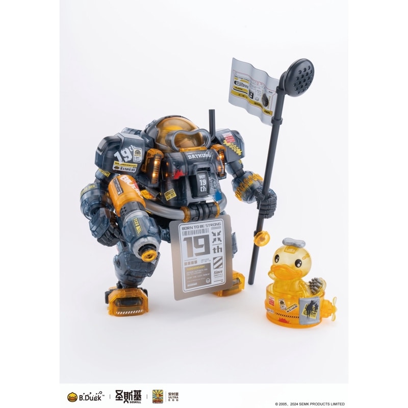SOSKILL×ULTRA EGG スパダック(SpaDuck) 19周年黒武士限定版 プラスチックモデルキットの商品画像