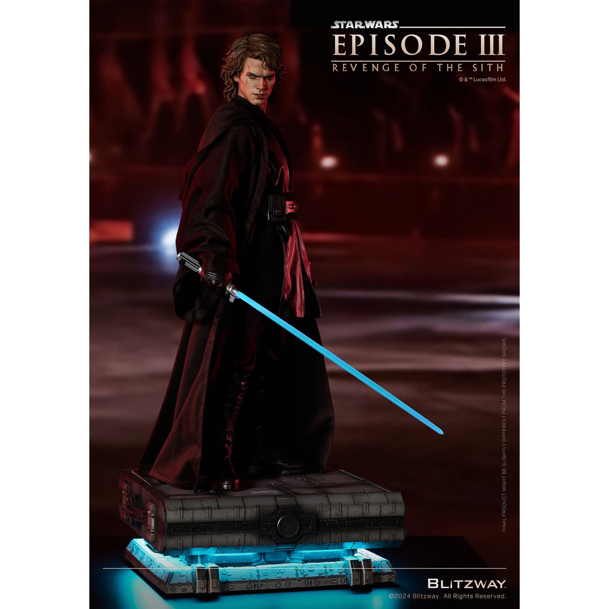アナキン・スカイウォーカー(スタンダード Ver.) 1/4 完成品フィギュア （再販） 《送料無料》 『スター・ウォーズ エピソード3/シスの復讐』 ＜銀行振込・前入金のみ＞