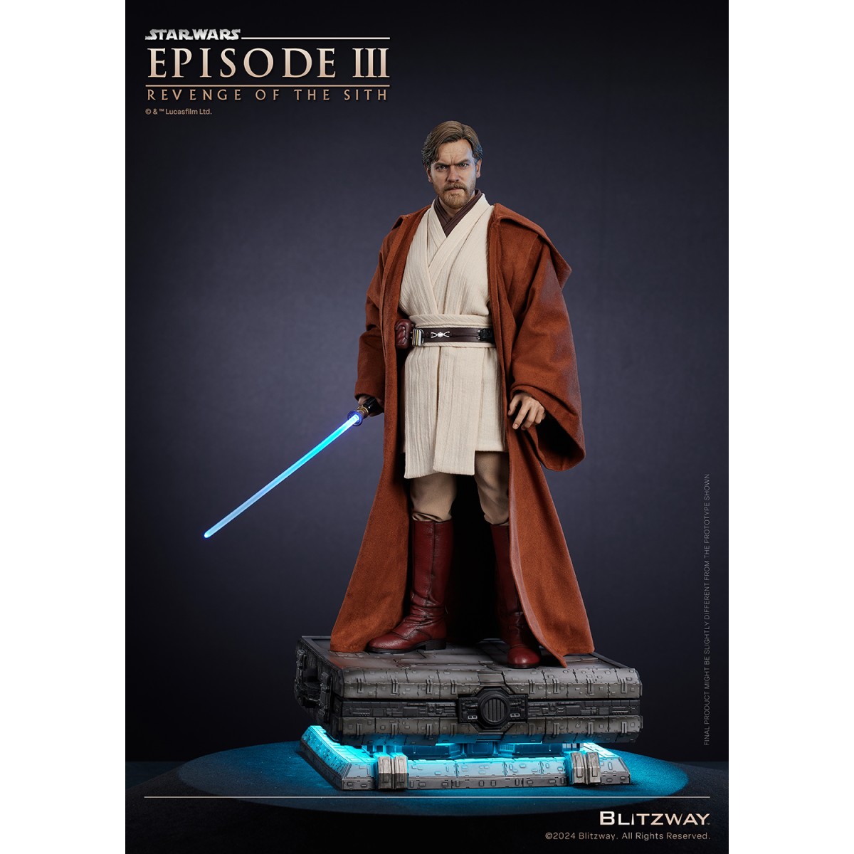 オビ=ワン・ケノービ 1/4 完成品フィギュア （再販） 『スター・ウォーズ エピソード3/シスの復讐』 《送料無料》 ＜銀行振込・前入金のみ＞