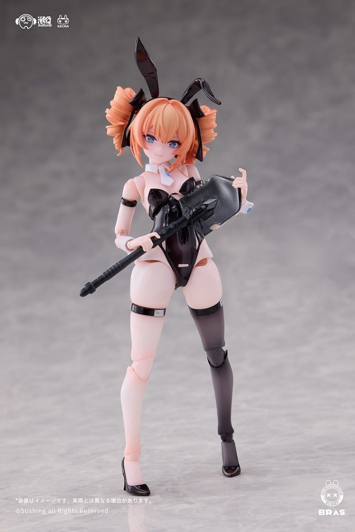 Sushing BUNNY RAPID ACTION SQUAD レオーニ Sushing BUNNY RAPID ACTION SQUAD Sniper・レオーニ 1/12 可動