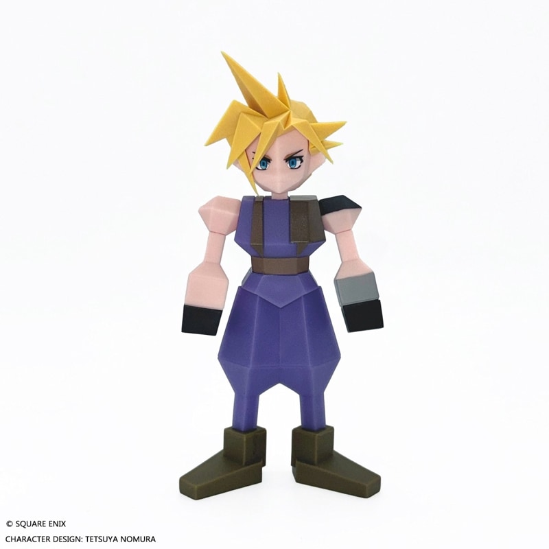 ポリゴンソフビ クラウド・ストライフ （再販） 『ファイナルファンタジーVII』の商品画像