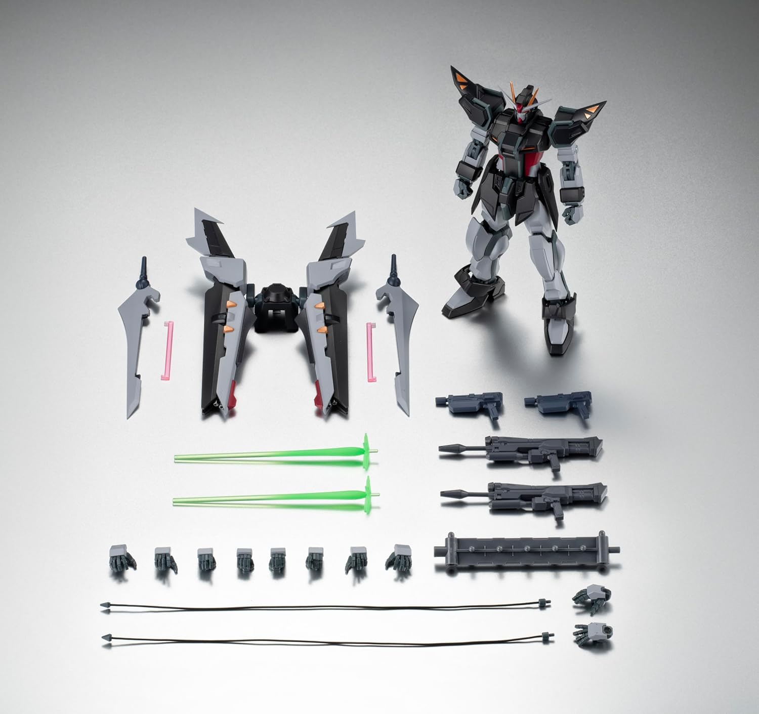 ROBOT魂 〈SIDE MS〉 GAT-X105E+AQM/E-X09S ストライクノワールガンダム ver. A.N.I.M.E.『機動戦士ガンダムSEED C.E.73 -STARGAZER-』