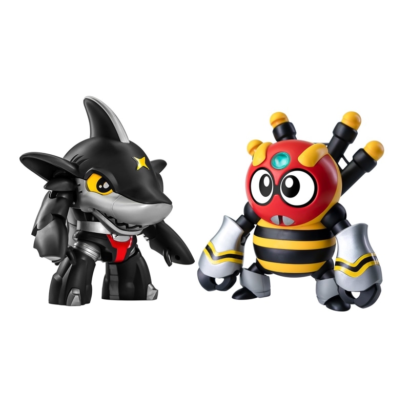 シャークラー & スパイドン セット プラモデル （再販）『ビーロボカブタック』の商品画像