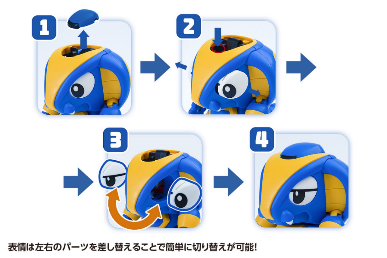 コブランダー & ガニラン セット プラモデル （再販）『ビーロボカブタック』