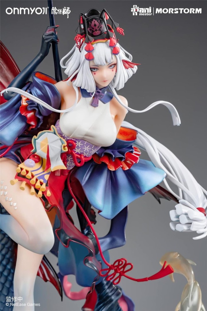 陰陽師 千姫 1/4スケール 完成済みフィギュア 定価70400円 陰陽師 千姫 1/4スケール 完成済みフィギュア 定価70400円 凛々しい姿を