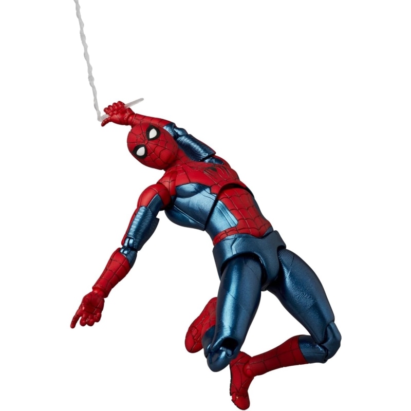 MAFEX SPIDER-MAN NEW RED & BLUE SUIT アクションフィギュア 『スパイダーマン：ノー・ウェイ・ホーム』の商品画像