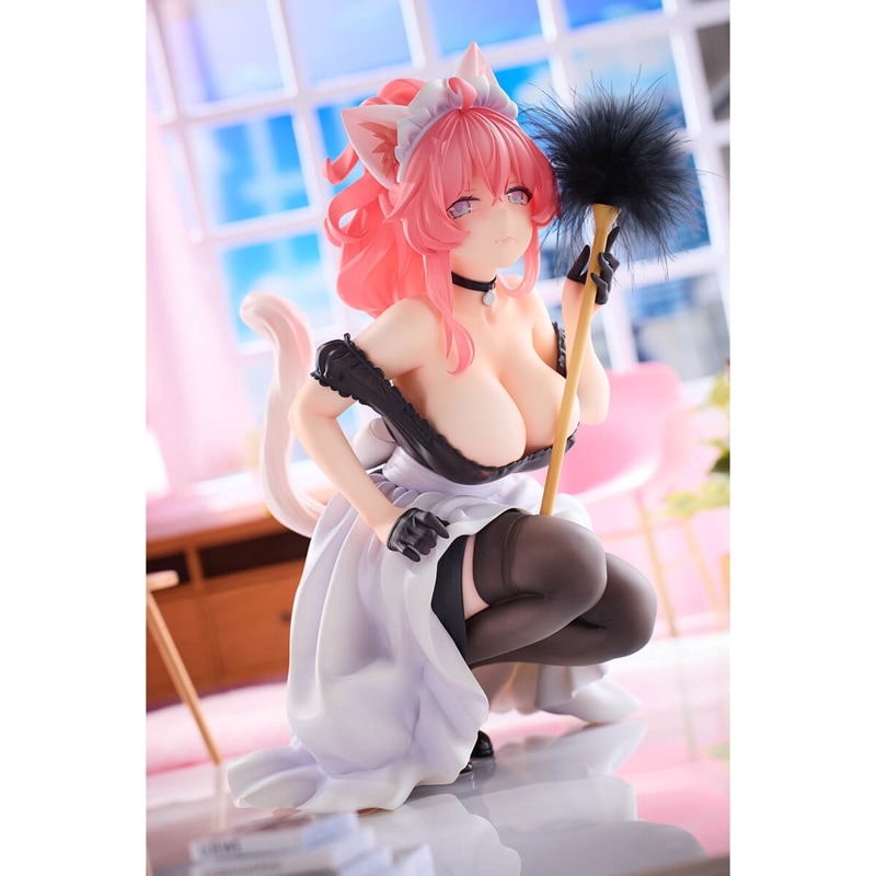 ねこの思い メイドねこ 么ちゃん（もちゃん） 1/4 完成品フィギュアの商品画像