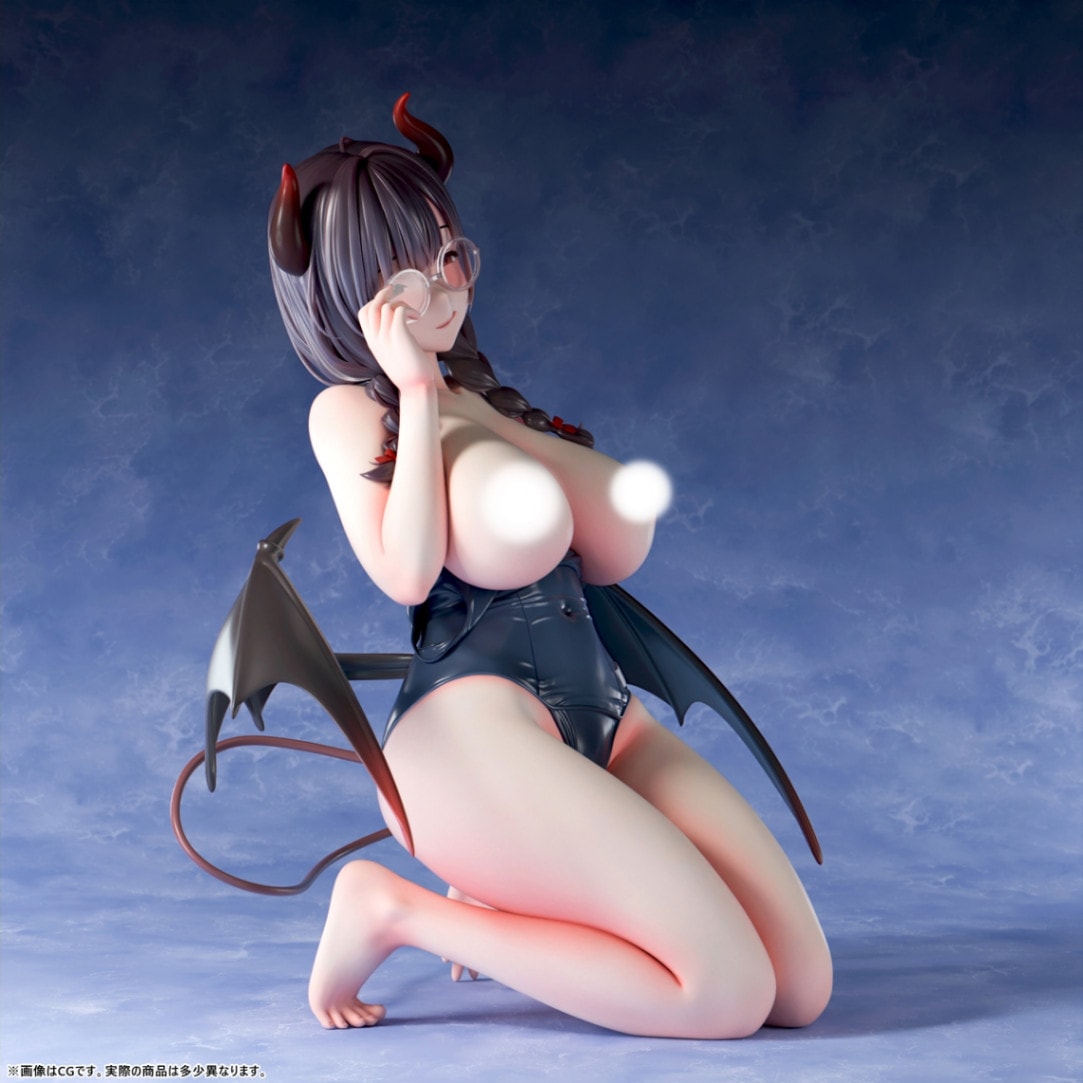 肉感少女 クラスの地味子がサキュバスだった 夢咲さよ 1/5 完成品フィギュア 《送料無料》 【18歳未満購入禁止】