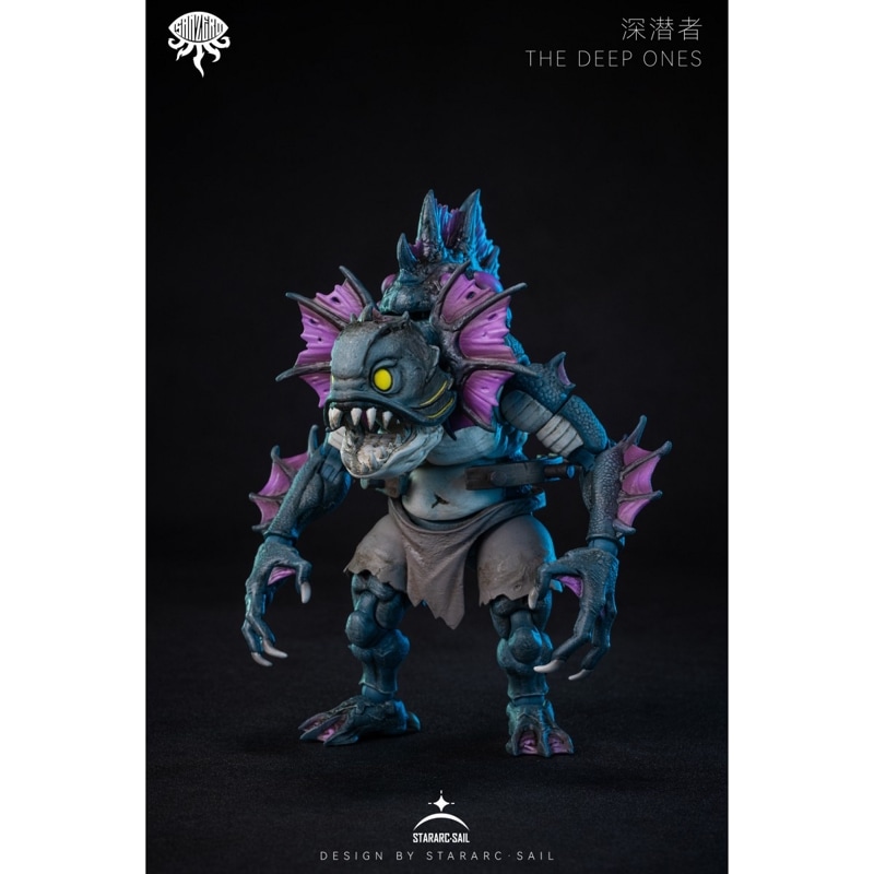 SAN ZEROシリーズ THE DEEP ONES(ザ ディープ ワンズ) 可動フィギュア(パープル)の商品画像