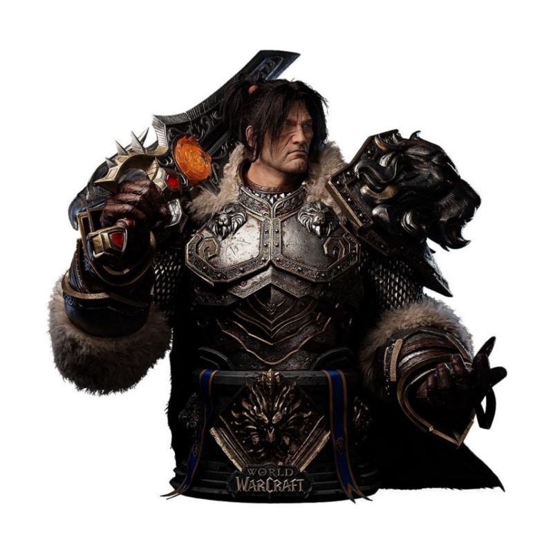 Infinity Studio X Blizzard Entertainment Varian Wrynn life size bust 完成品フィギュア 『World of Warcraft』 《送料無料》 ＜銀行振込・前入金のみ＞の商品画像
