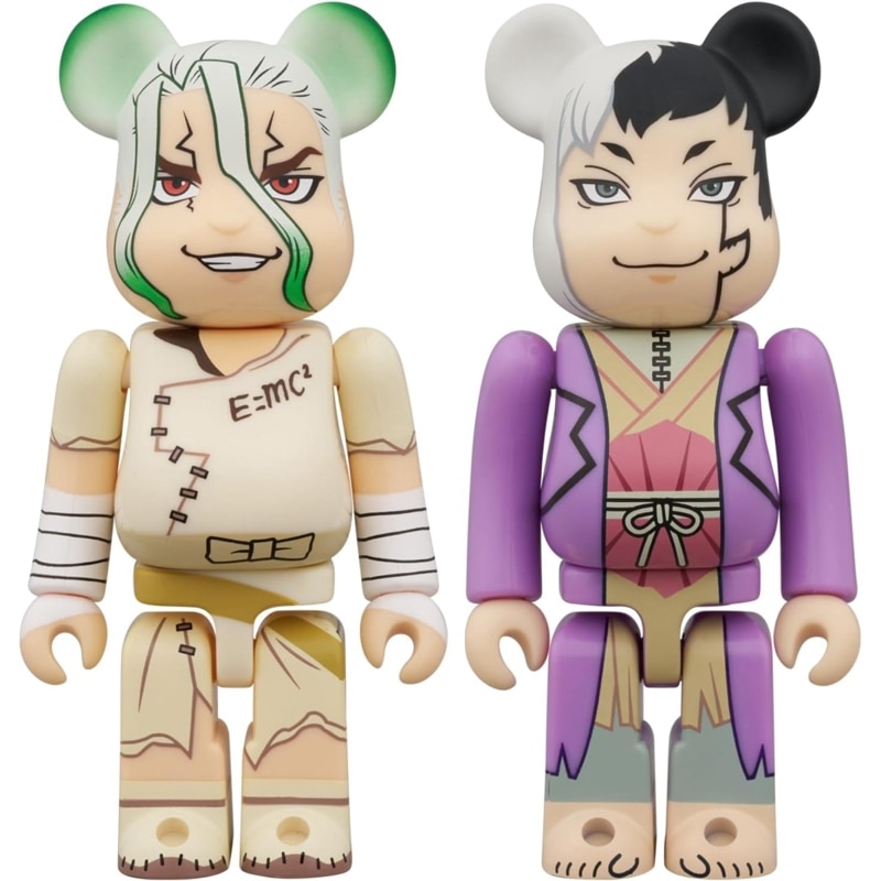 BE＠RBRICK 石神千空 ＆ あさぎりゲン 2PCS SET 『Dr.STONE』の商品画像