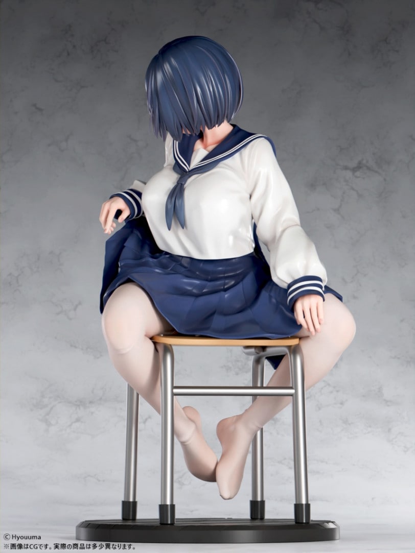 Hyouuma 「何を見てるの？」　1/5サイズフィギュア　完成品 Hyouuma「何を見てるの？」風紀委員ちゃん 1/5 完成品フィギュア