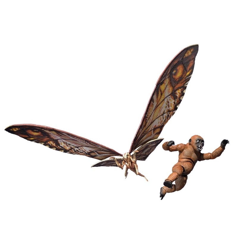 S.H.MonsterArts SUKO & MOTHRA (2024) FROM GODZILLA × KONG: THE NEW EMPIRE (魂ウェブ商店限定) 『ゴジラ×コング 新たなる帝国』の商品画像