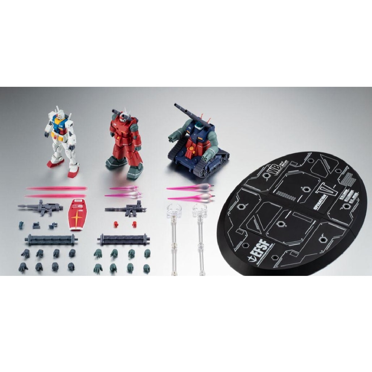 ROBOT魂 〈SIDE MS〉 ホワイトベース隊 MSセット ver. A.N.I.M.E. 『機動戦士ガンダム』