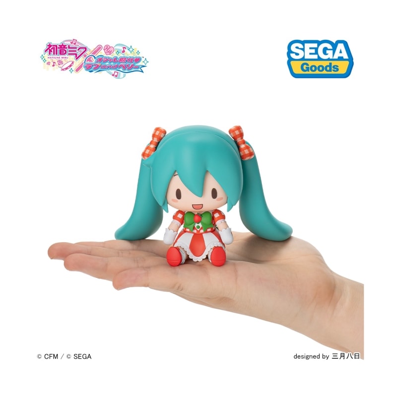 初音ミク×オシャレ魔女 ラブ and ベリー ふわぷち デフォルメフィギュア ラブリーストロベリー 『VOCALOID』の商品画像