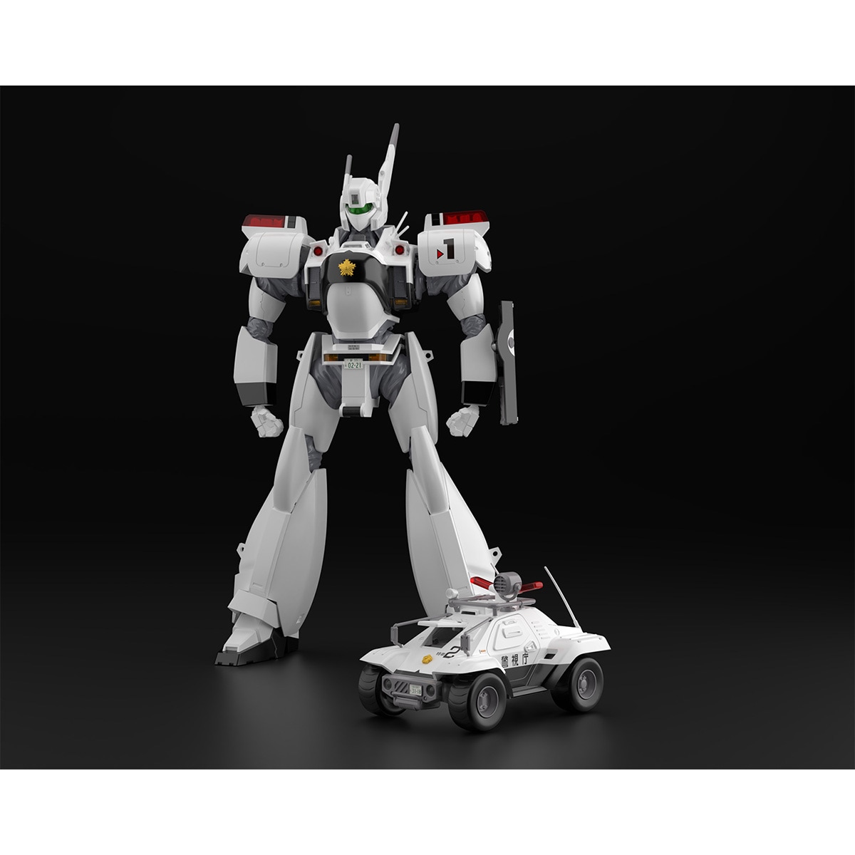 ACKS 1/43 AV-98 イングラム1号機 + 98式特型指揮車セット プラモデル （再販） 『機動警察パトレイバー』