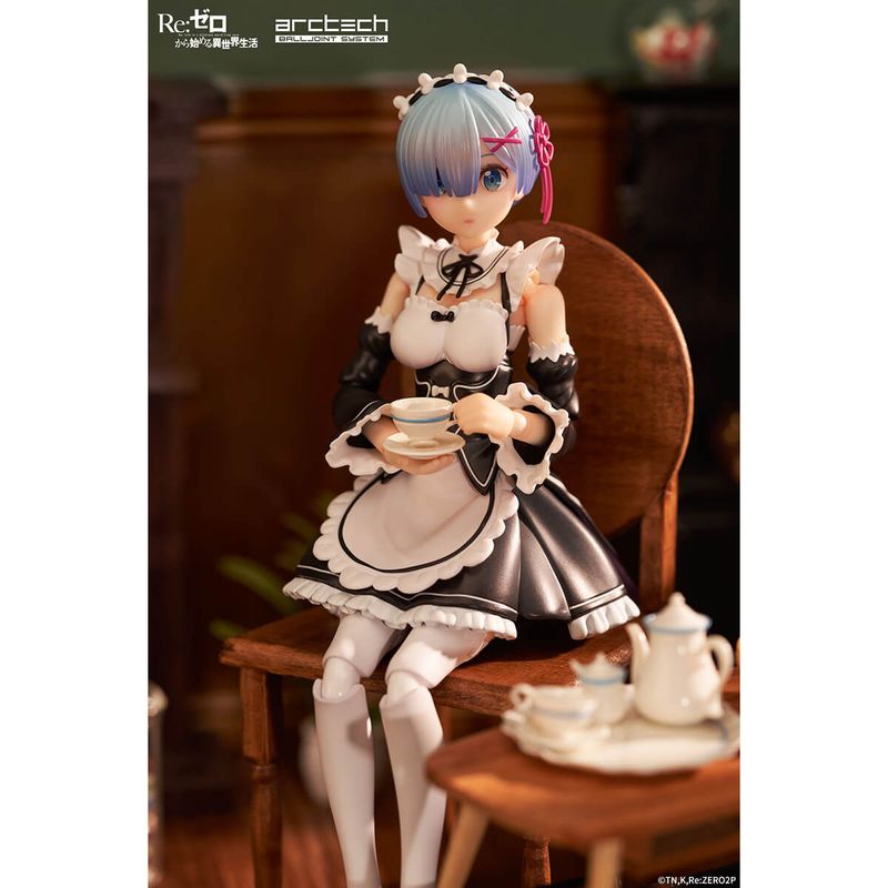 ARCTECH可動シリーズ レム 1/8 可動フィギュア 『Re:ゼロから始める異世界生活』の商品画像