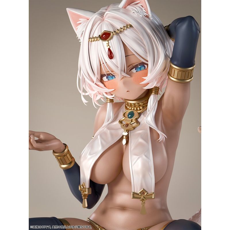 褐色猫娘 マウ 1/4 完成品フィギュア （再販） 《送料無料》の商品画像