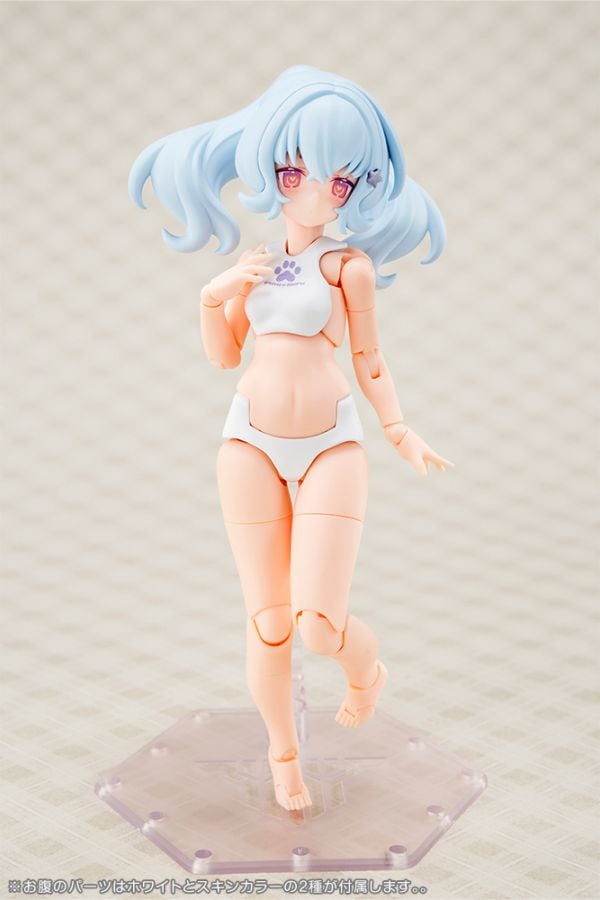 メガミデバイス PUNI☆MOFU 雪トゥ 1/1 プラモデル