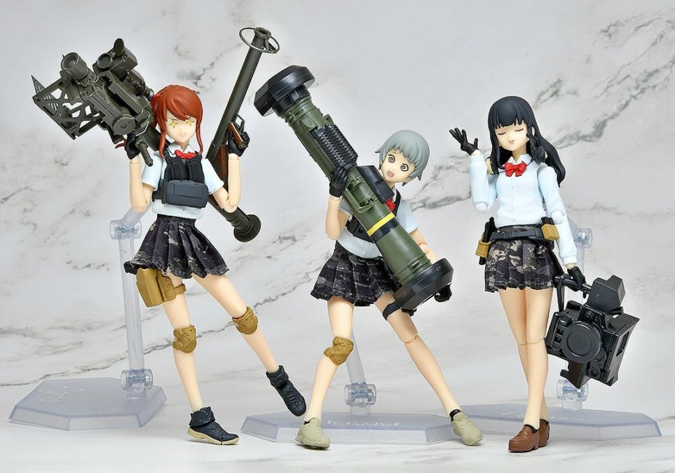 figmaPLUS 武装JKバリアント ロードアウトセット3 コード：URBEX 『リトルアーモリー』