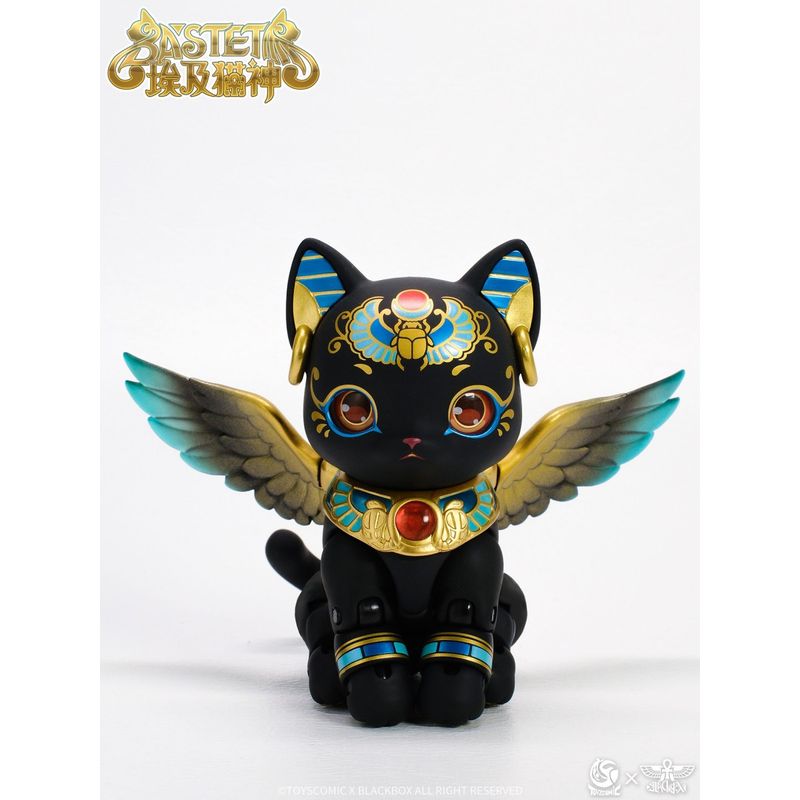 TOYSCOMIC×BLACKBOX Bastet(バステト)ノンスケール 可動フィギュア(ブラック)の商品画像