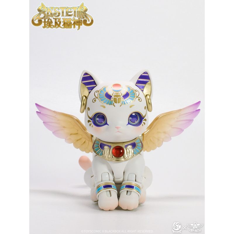 TOYSCOMIC×BLACKBOX Bastet(バステト)ノンスケール 可動フィギュア(ホワイト)の商品画像