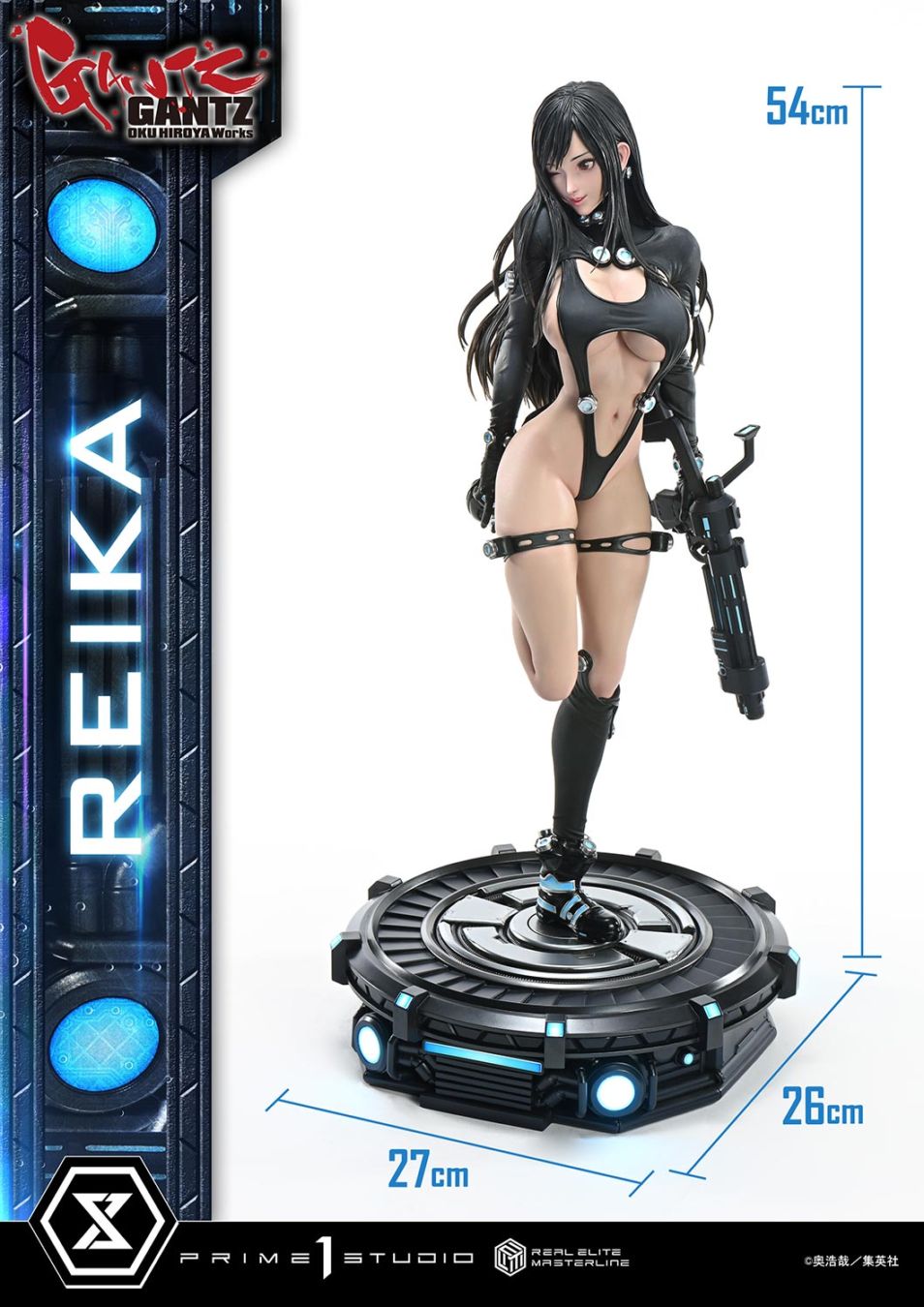 Amazon | キューズQ GANTZ レイカ 1/7スケール PVC製 塗装済み