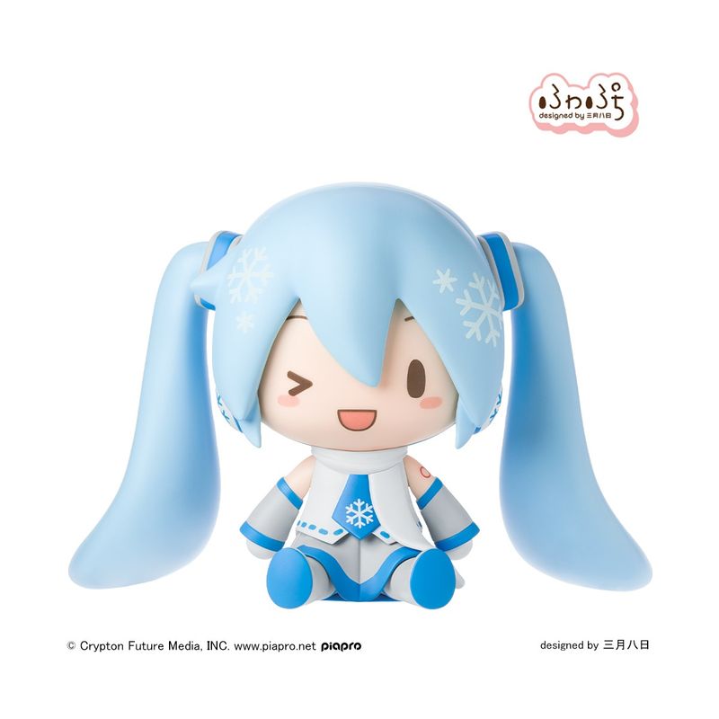 初音ミクシリーズ ふわぷち デフォルメフィギュア 雪ミク 『VOCALOID』の商品画像
