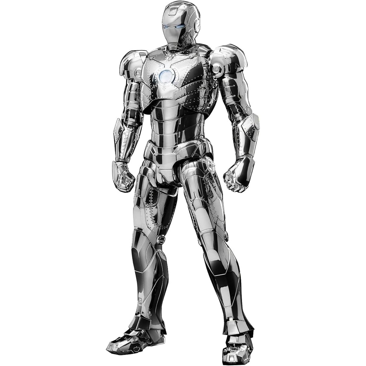 DLX アイアンマン・マーク2(クローム・エディション) 1/12 可動フィギュア 『マーベル・シネマティック・ユニバース』