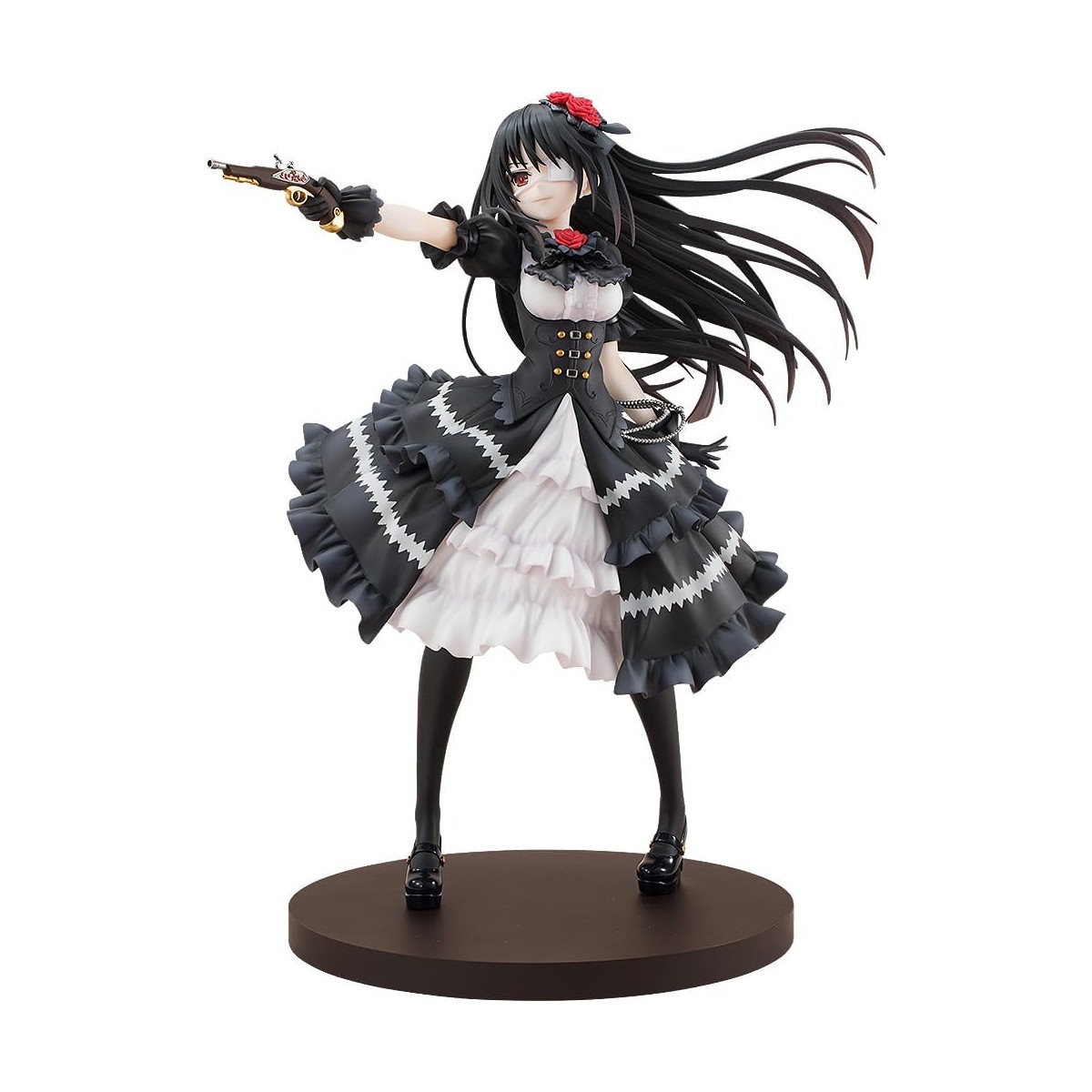 時崎狂三 ランジェリーVer. Black color 1/7 完成品フィギュア