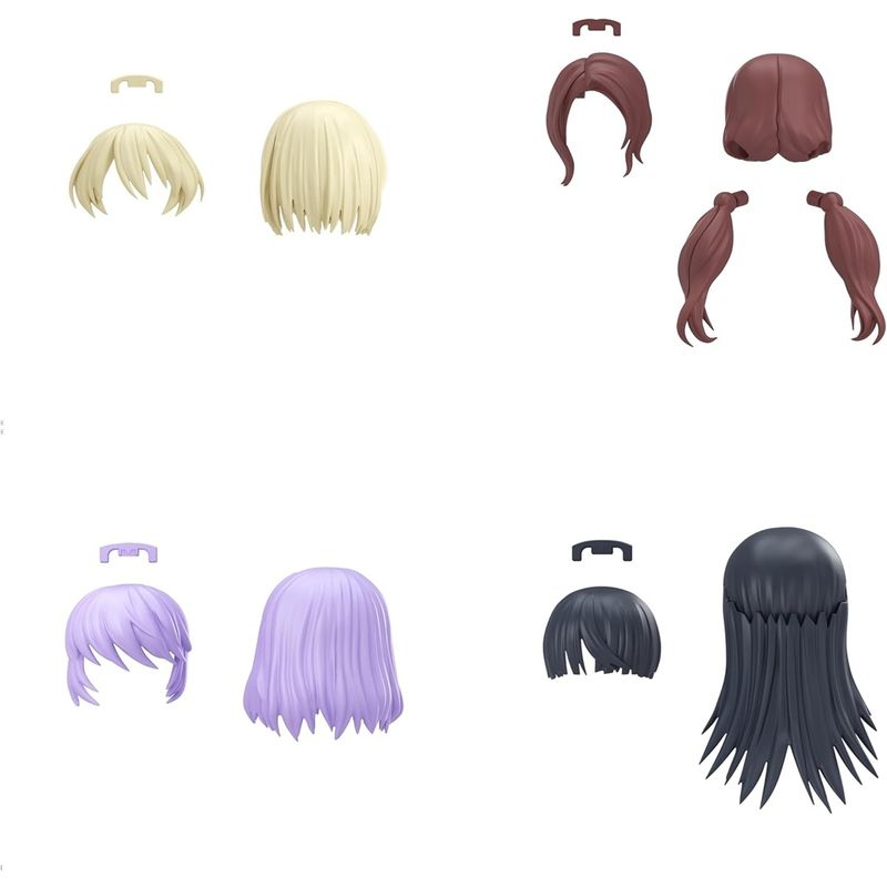 30MS オプションヘアスタイルパーツVol.12 全4種 プラモデルの商品画像