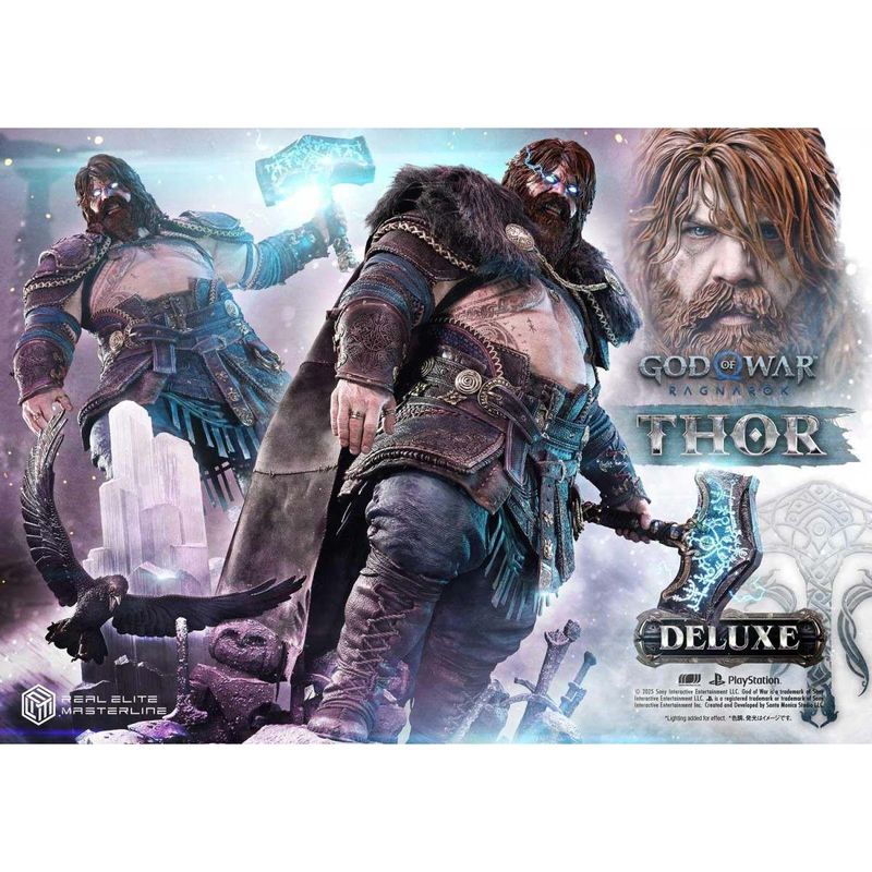 リアルエリートマスターライン トール 1/3 完成品フィギュア DX版 『ゴッド・オブ・ウォー ラグナロク』 《送料無料》 ＜銀行振込・前入金のみ＞の商品画像