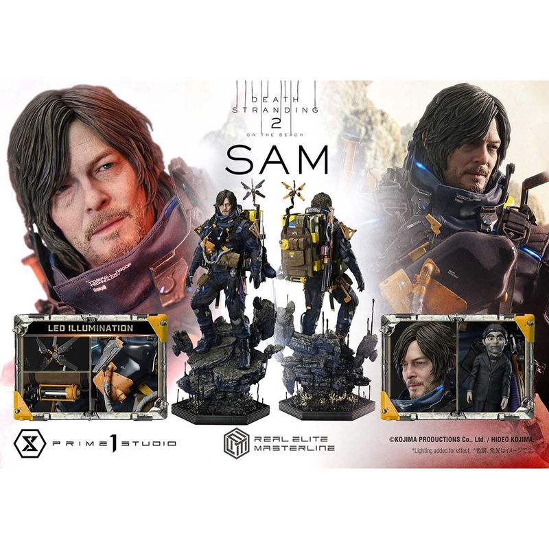 リアルエリートマスターライン サム 1/3 完成品フィギュア 『DEATH STRANDING 2: ON THE BEACH』 《送料無料》 ＜銀行振込・前入金のみ＞の商品画像