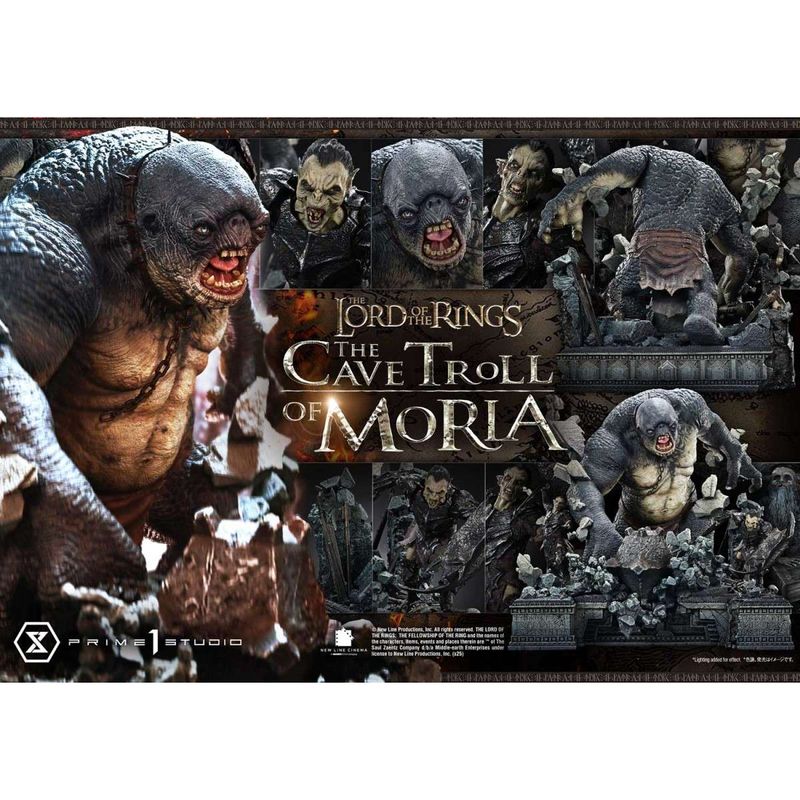 プレミアムマスターライン ケイブ・トロール 1/4 完成品フィギュア 『ロード・オブ・ザ・リング』 《送料無料》 ＜銀行振込・前入金のみ＞の商品画像