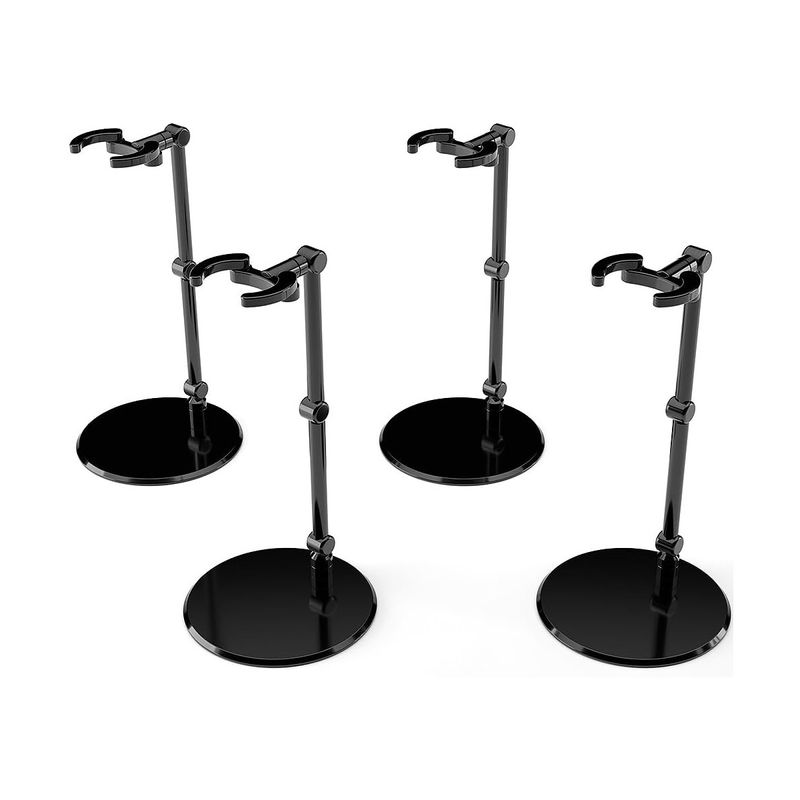 THE シンプルスタンドmini ×4 BLACK[小型フィギュア＆ディフォルメフィギュア用]の商品画像