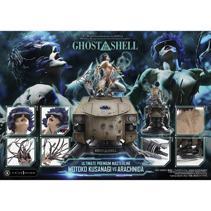 アルティメットプレミアムマスターライン 草薙素子 VS アラクニダ 1/4 完成品フィギュア 『GHOST IN THE SHELL / 攻殻機動隊』 《送料無料》 ＜銀行振込・前入金のみ＞の商品画像