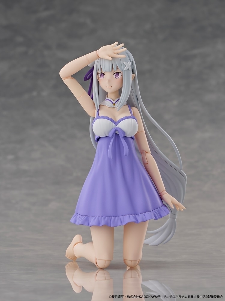 KADOKAWA PLASTIC MODEL SERIES エミリア DX ver. プラモデル 『Re:ゼロから始める異世界生活』