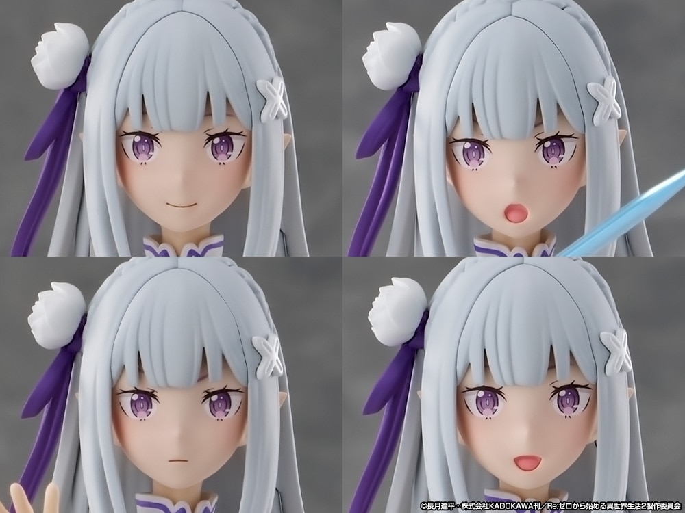 KADOKAWA PLASTIC MODEL SERIES エミリア DX ver. プラモデル 『Re:ゼロから始める異世界生活』