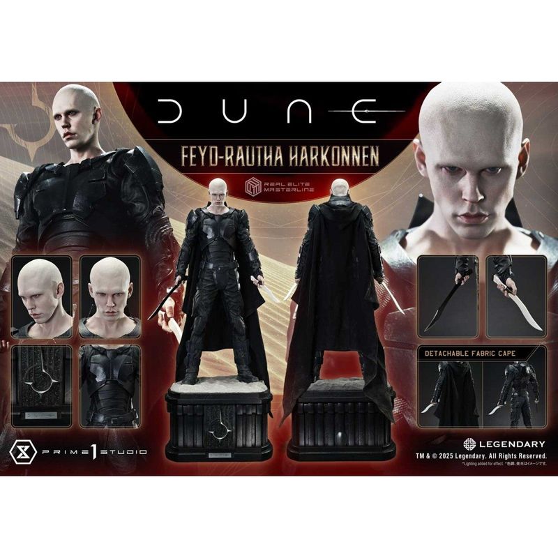 リアルエリートマスターライン フェイド=ラウサ・ハルコンネン 1/3 完成品フィギュア 『デューン 砂の惑星PART2』 《送料無料》 ＜銀行振込・前入金のみ＞の商品画像