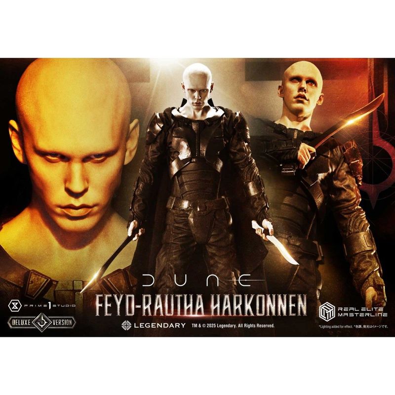 リアルエリートマスターライン フェイド=ラウサ・ハルコンネン 1/3 完成品フィギュア DX版 『デューン 砂の惑星PART2』 《送料無料》 ＜銀行振込・前入金のみ＞の商品画像