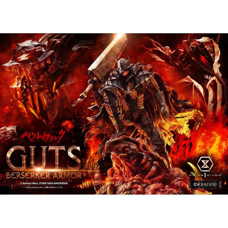 アルティメットプレミアムマスターライン ガッツ 狂戦士の甲冑 グルンベルド VS ガッツ DX版 1/4 完成品フィギュア 『ベルセルク』 《送料無料》 ＜銀行振込・前入金のみ＞の商品画像