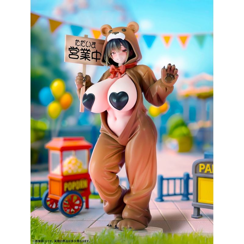 ようこそ！ハニーパーク 熊乃みつ くまヘッド付きver. 1/6 完成品フィギュア 《送料無料》の商品画像