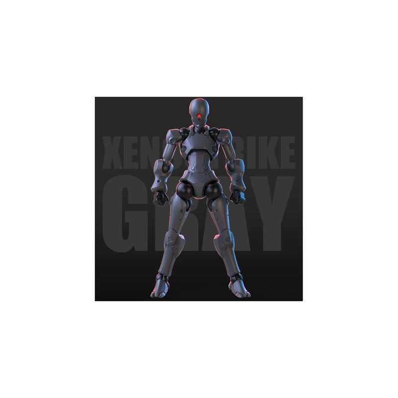 3 min projectシリーズ 強攻異人 1/18スケールプラスチックモデルキット(グレー)の商品画像