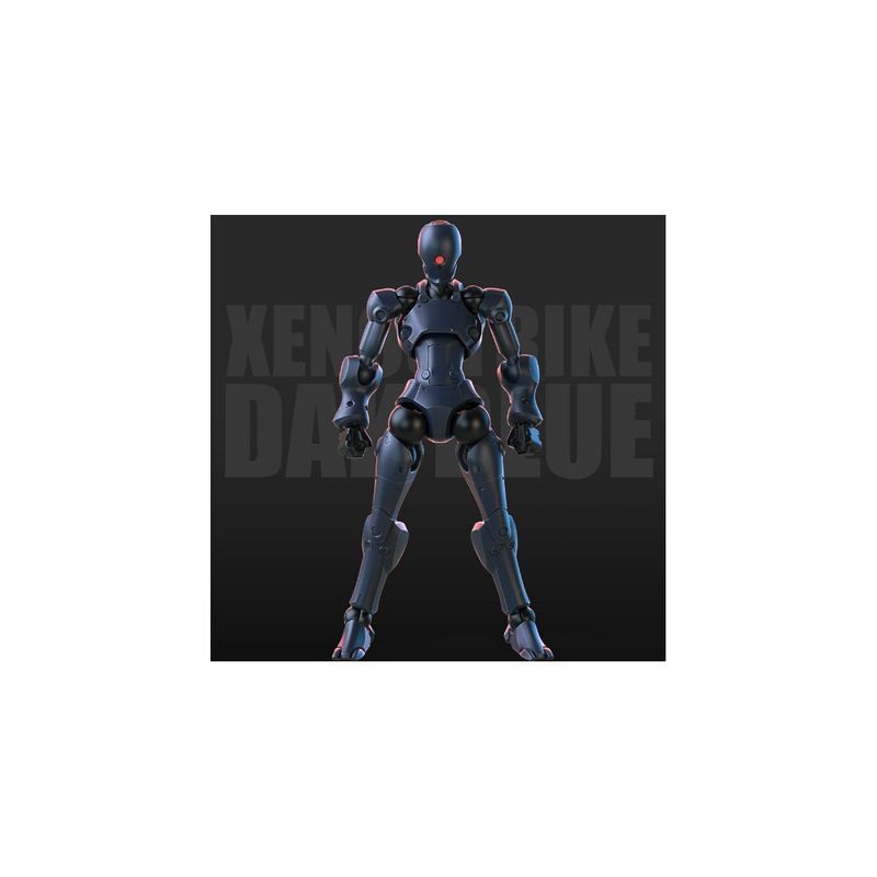 3 min projectシリーズ 強攻異人 1/18スケールプラスチックモデルキット(ネイビー)の商品画像