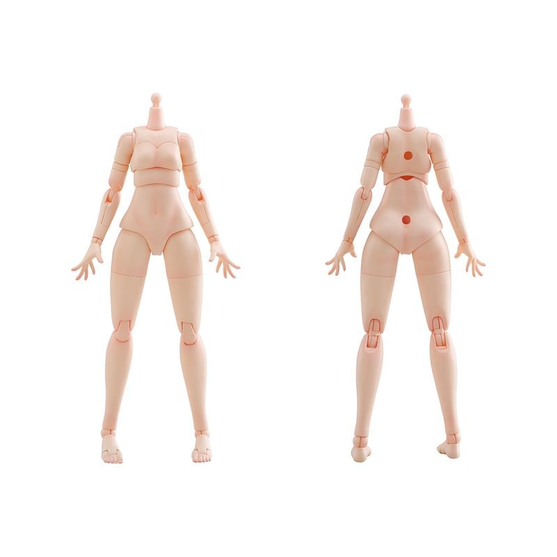 けもプラ KO-01R ヒトパーツセット [カラーA] プラモデルの商品画像