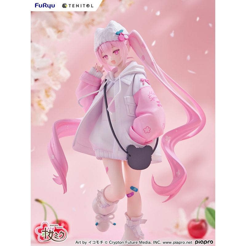 TENITOL 桜ミク Cool style[petit] 完成品フィギュア 『VOCALOID』の商品画像